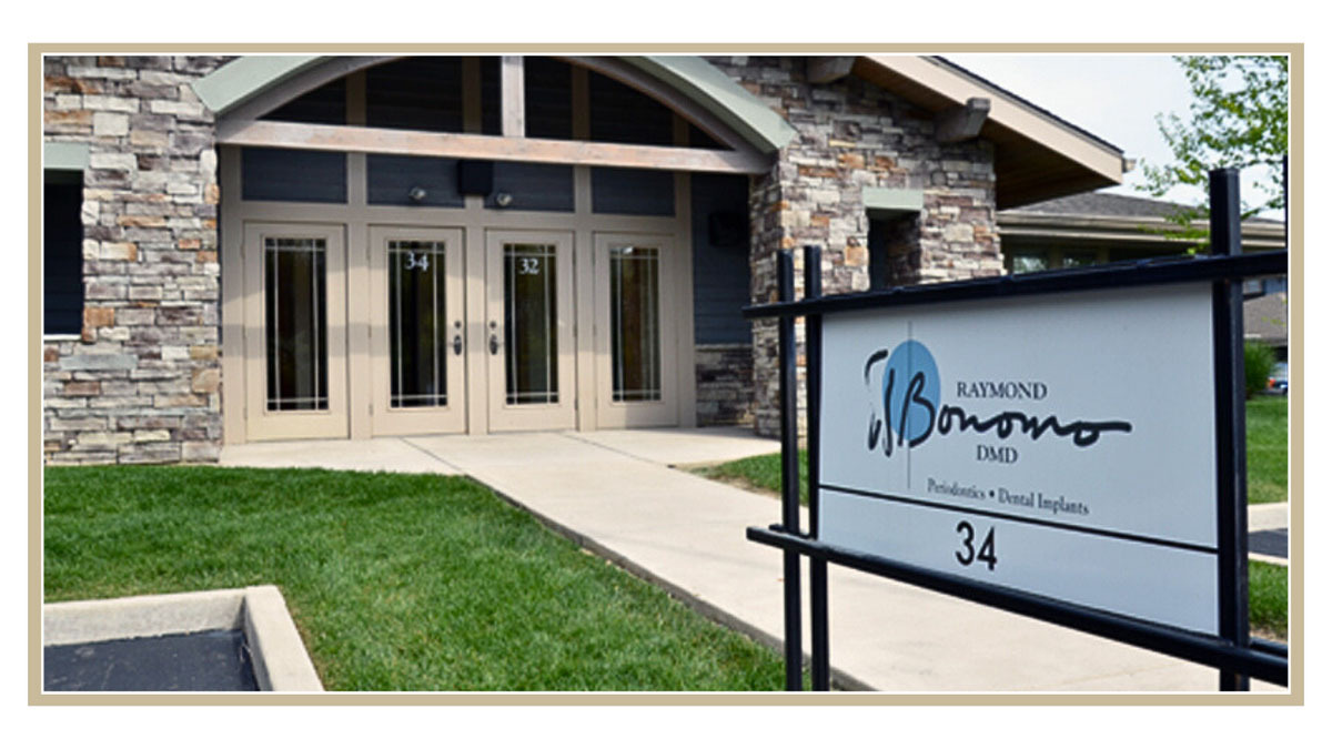 front entrance to Dr. Bonomo's Springboro office